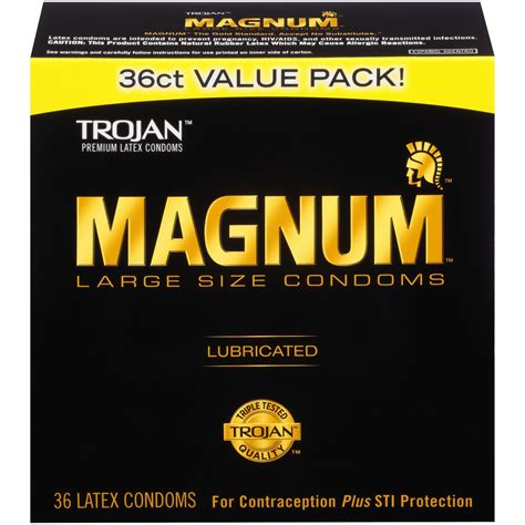 magnum condom length